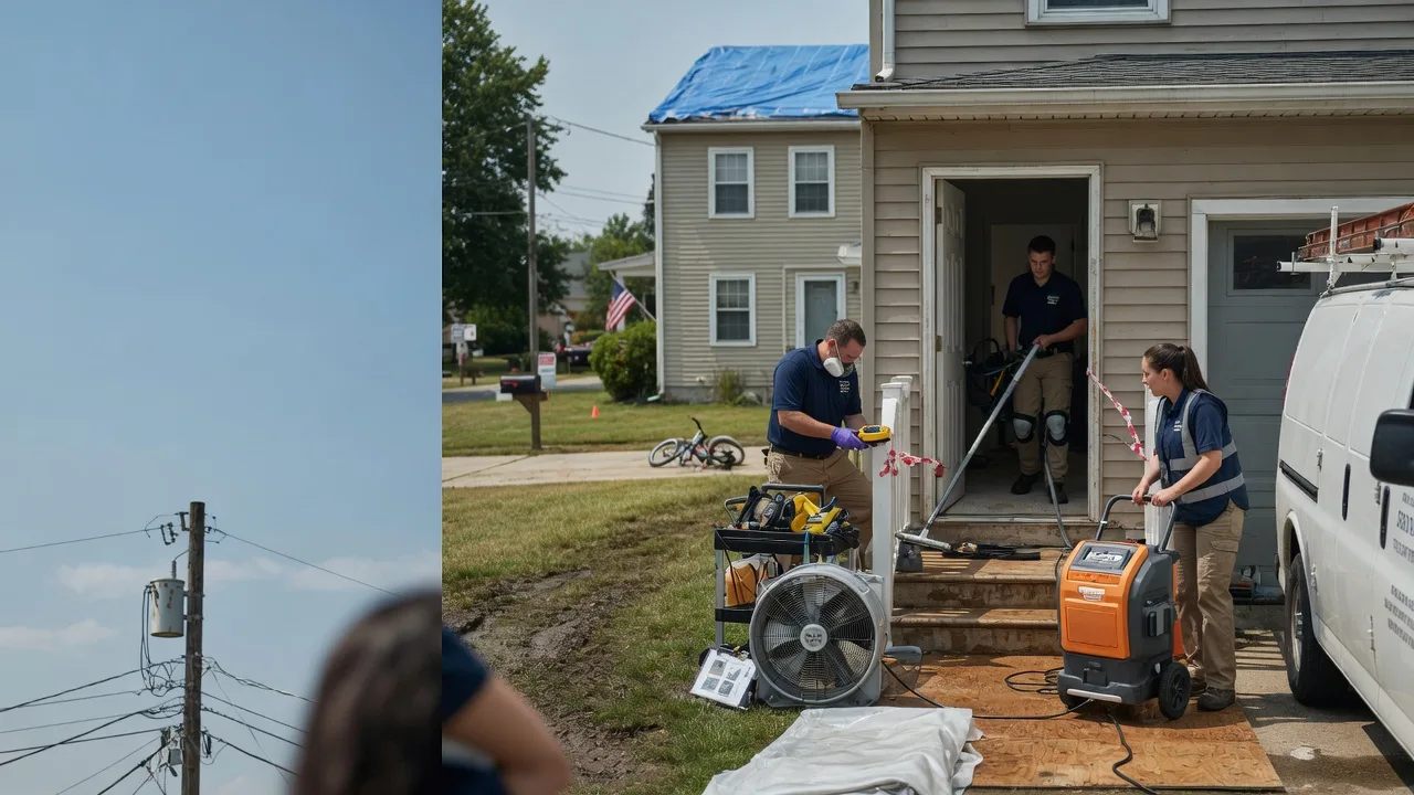 Water Damage Repair in Harrah, OK near me